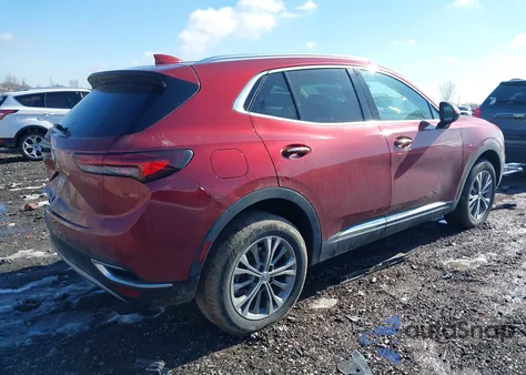 2022 Buick Envision Fwd Preferred z USA, uszkodzony, nr VIN LRBAZLR47ND139896